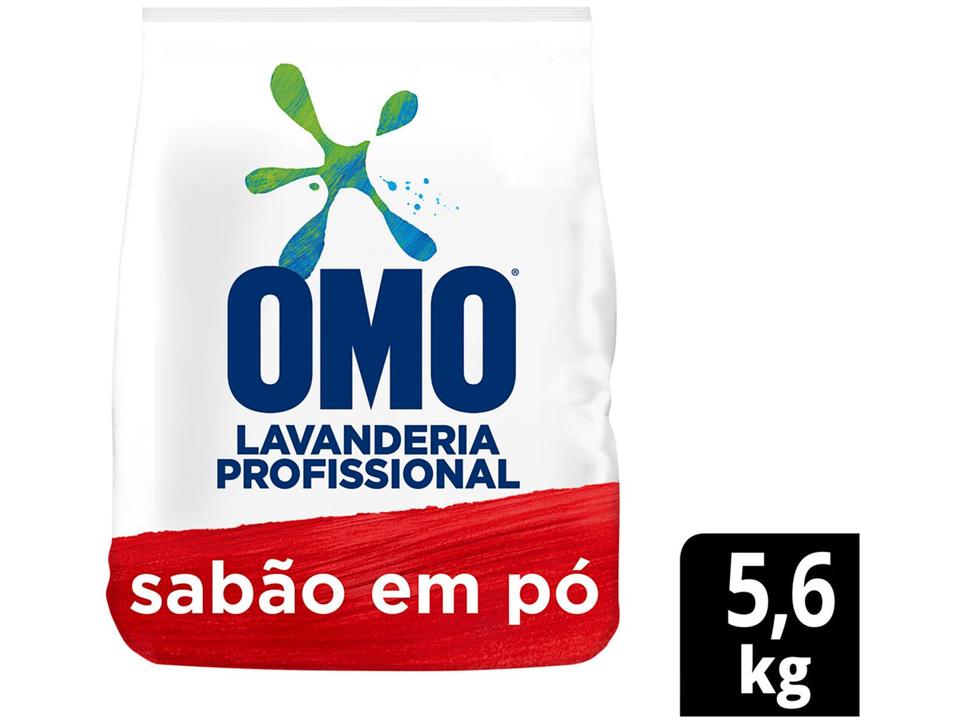 Sabão em Pó Omo Pro Lavanderia Profissional 5,6kg - 1