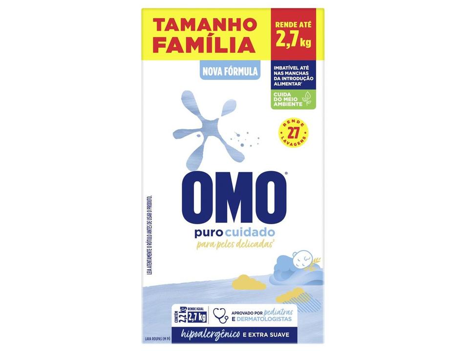 Sabão em Pó Omo Puro Cuidado 2,2Kg - 2