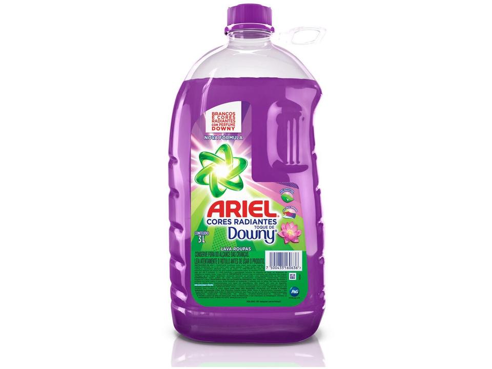 Sabão Líquido Ariel Cores Radiantes Toque de Downy - 2