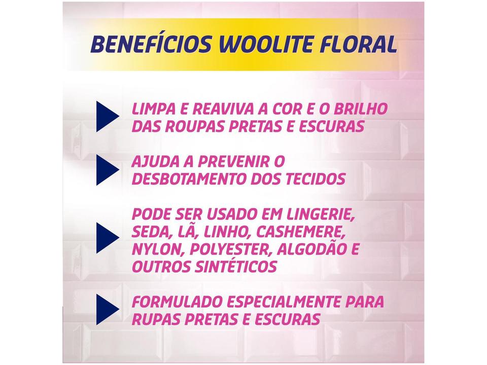 Sabão Líquido Lava Roupas Roupas Escuras Floral 450ml - 3