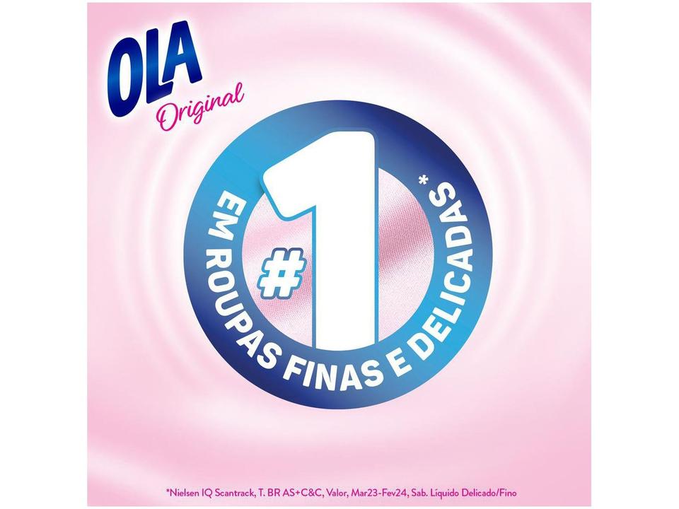 Sabão Líquido Ola Original para Roupas Finas e Delicadas 3,8L - 3