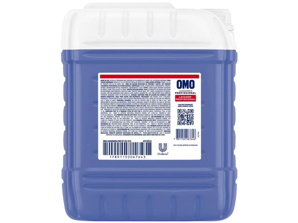 Sabão Líquido Omo 7L Lavanderia Profissional Lavagem Perfeita Profissional - 2