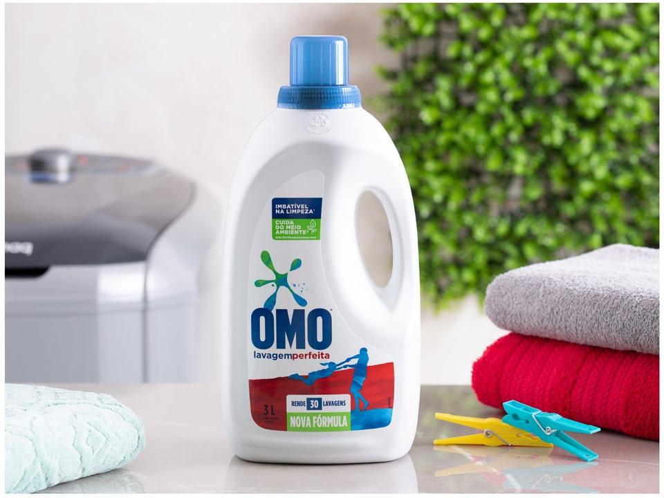 Sabão Líquido Omo Lavagem Perfeita 3L - 3