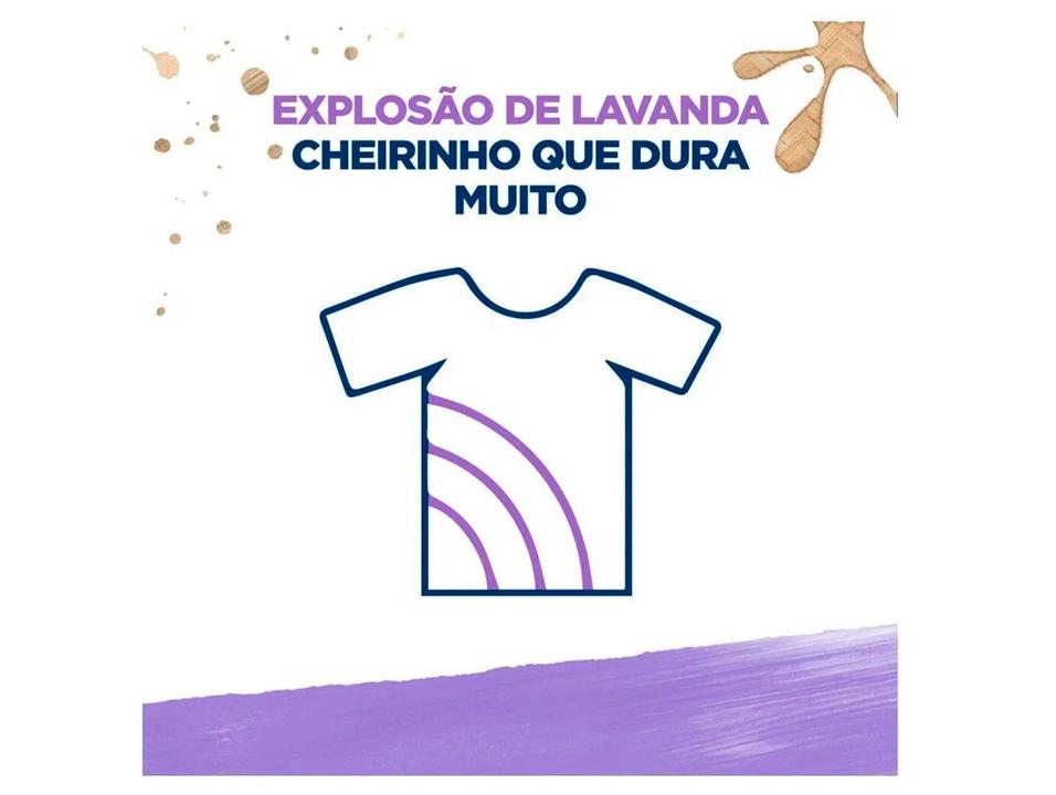 Sabão Líquido Omo Lavagem Perfeita Lavanda 3L - 5