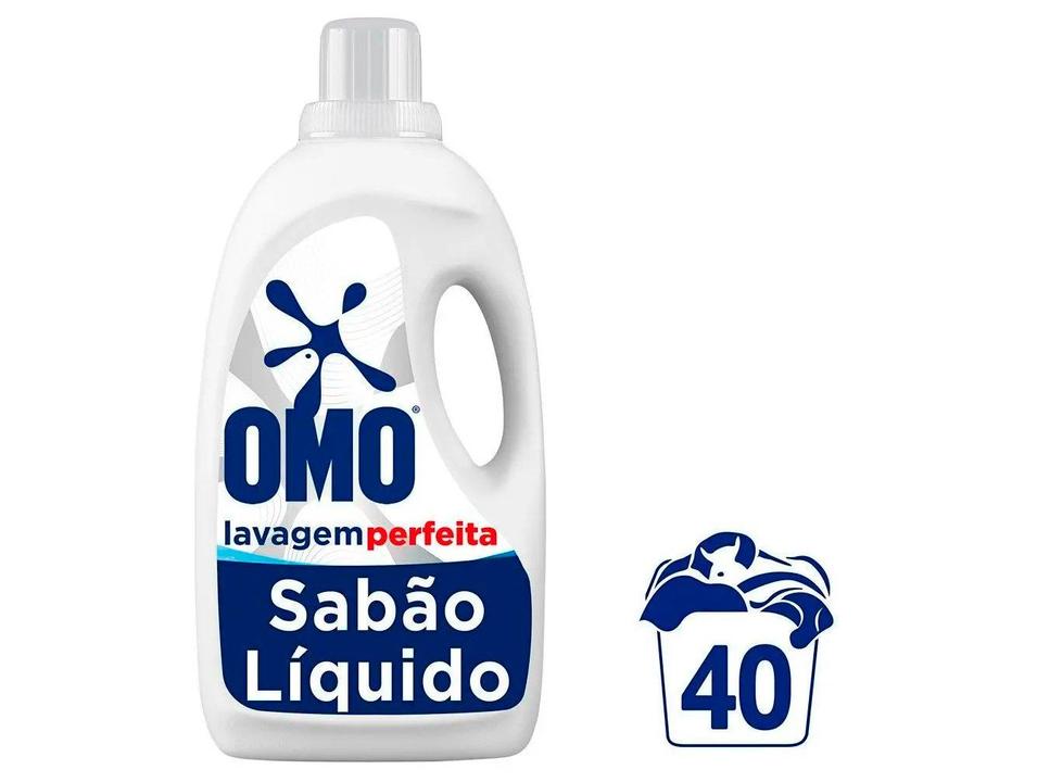 Sabão Líquido Omo Lavagem Perfeita Original 3L - 1