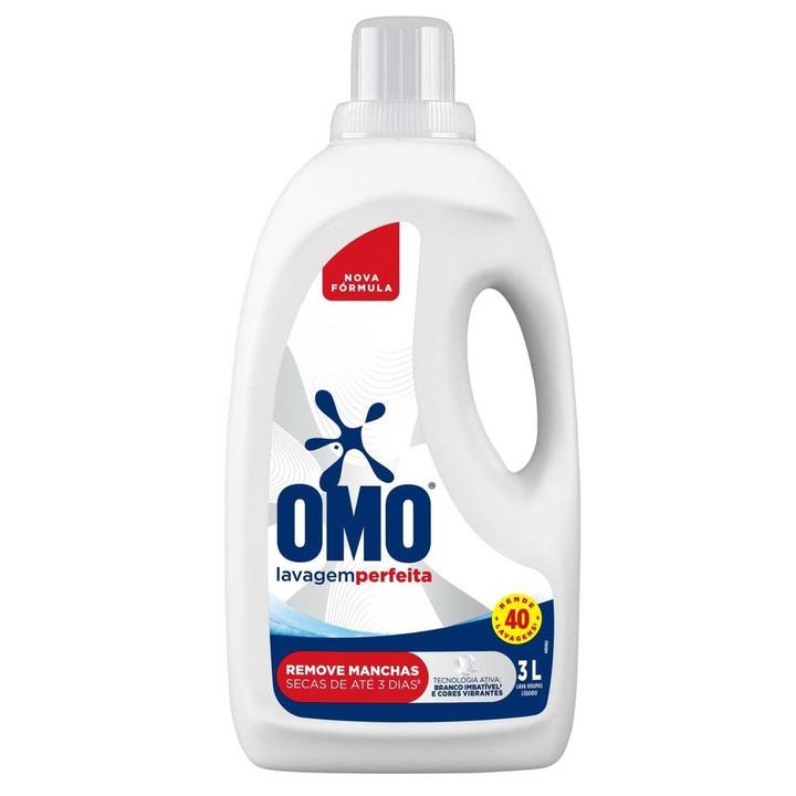 Sabão Líquido Omo Lavagem Perfeita Original 3L - 1