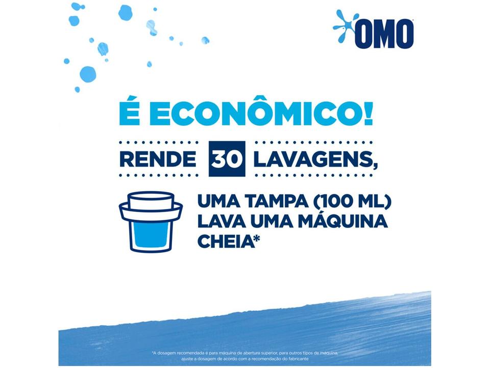 Sabão Líquido Omo Puro Cuidado 3L - 4