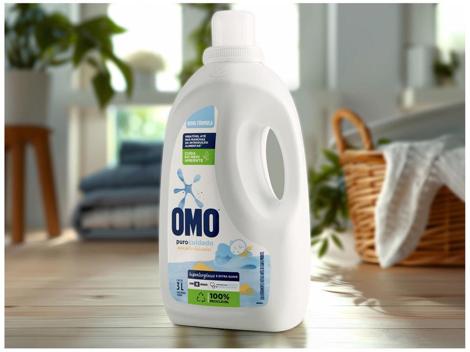 Sabão Líquido Omo Puro Cuidado 3L - 6