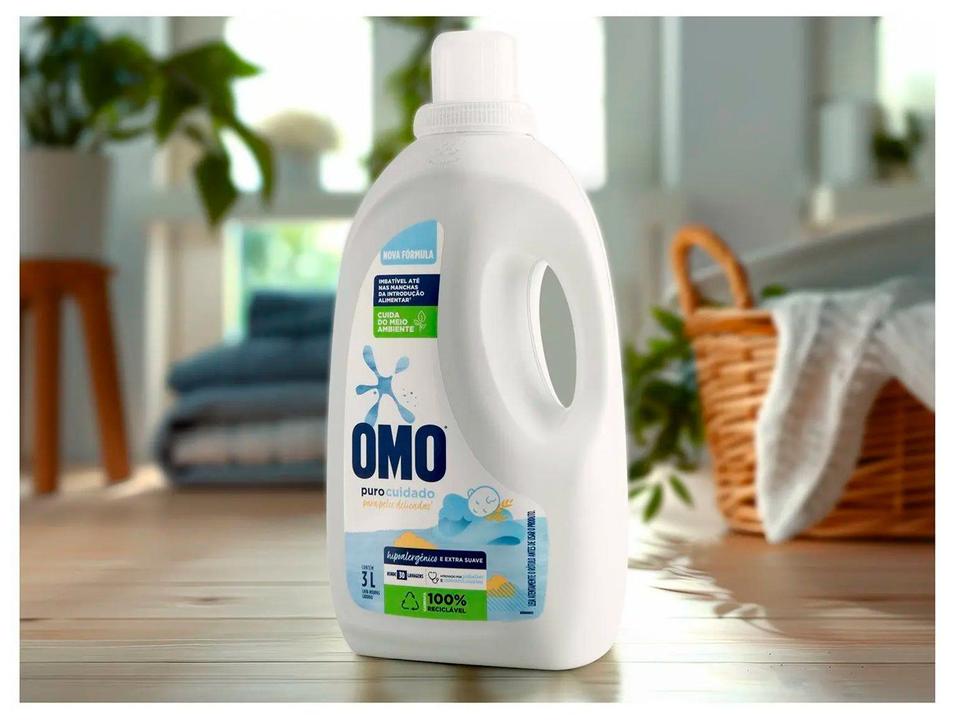 Sabão Líquido Omo Puro Cuidado 3L - 4