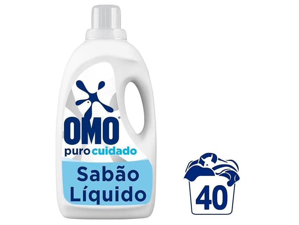 Sabão Líquido Omo Puro Cuidado 3L - 1