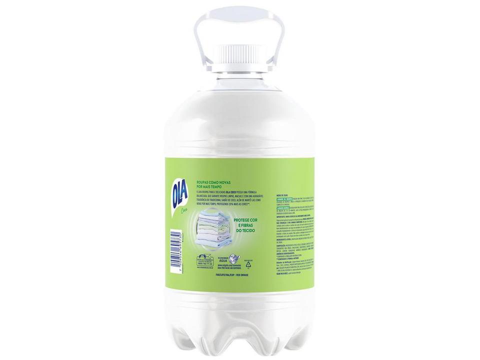 Sabão Liquido Para Roupas Delicadas Ola Coco 3.8L - 6