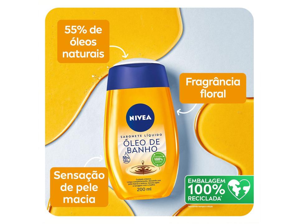 Sabonete Líquido Corporal Nivea Óleo de Banho - 2