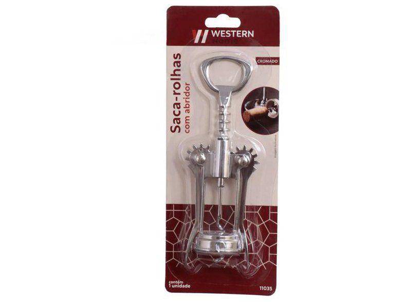 Saca-rolhas Borboleta Western Home 11035 - 2