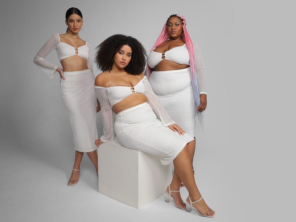 Saia Midi Vista Magalu x Letticia Munniz Malha Mesh - 3