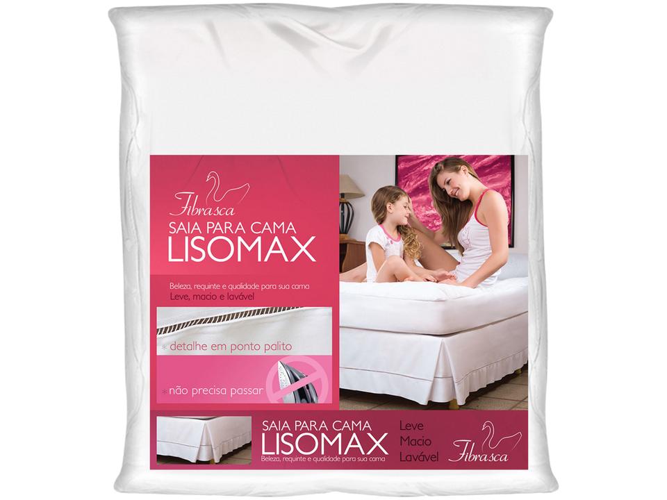 Saia para Cama Box Solteiro Lisomax Fibrasca - 1