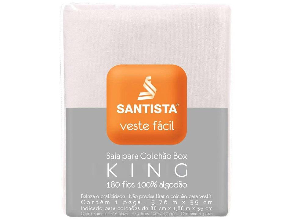 Saia para Cama King Size Veste Fácil - 1