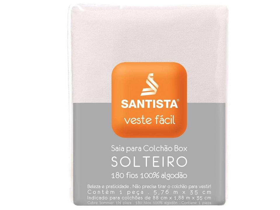 Saia para Cama Solteiro Veste Fácil - 1
