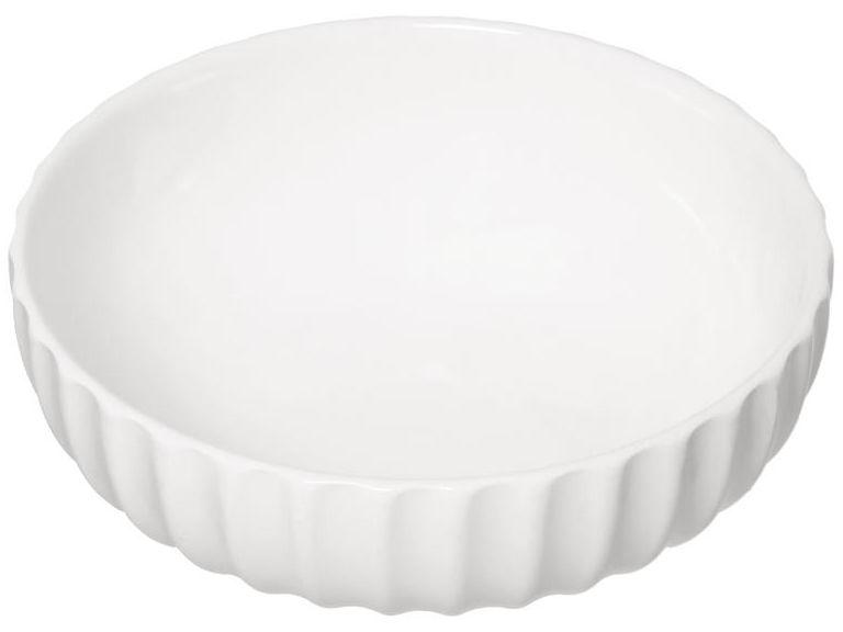 Saladeira Redonda Hauskraft Brunet Branca - 1