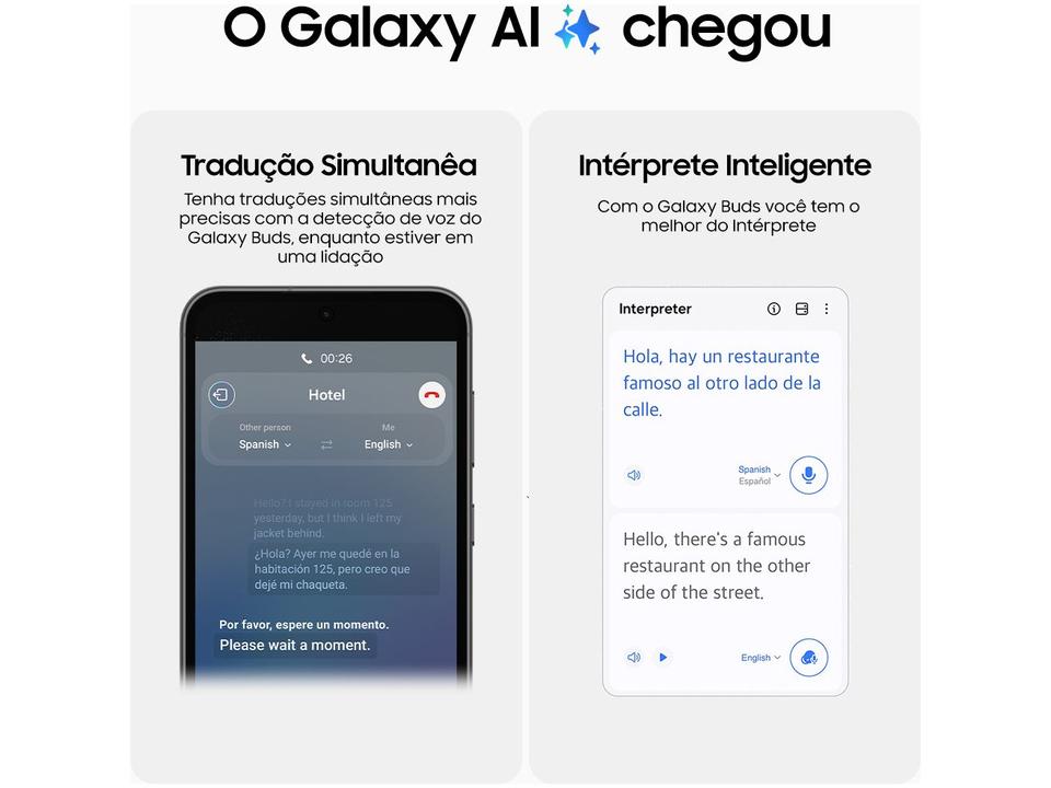 Samsung Galaxy Buds FE Fone de Ouvido - 3