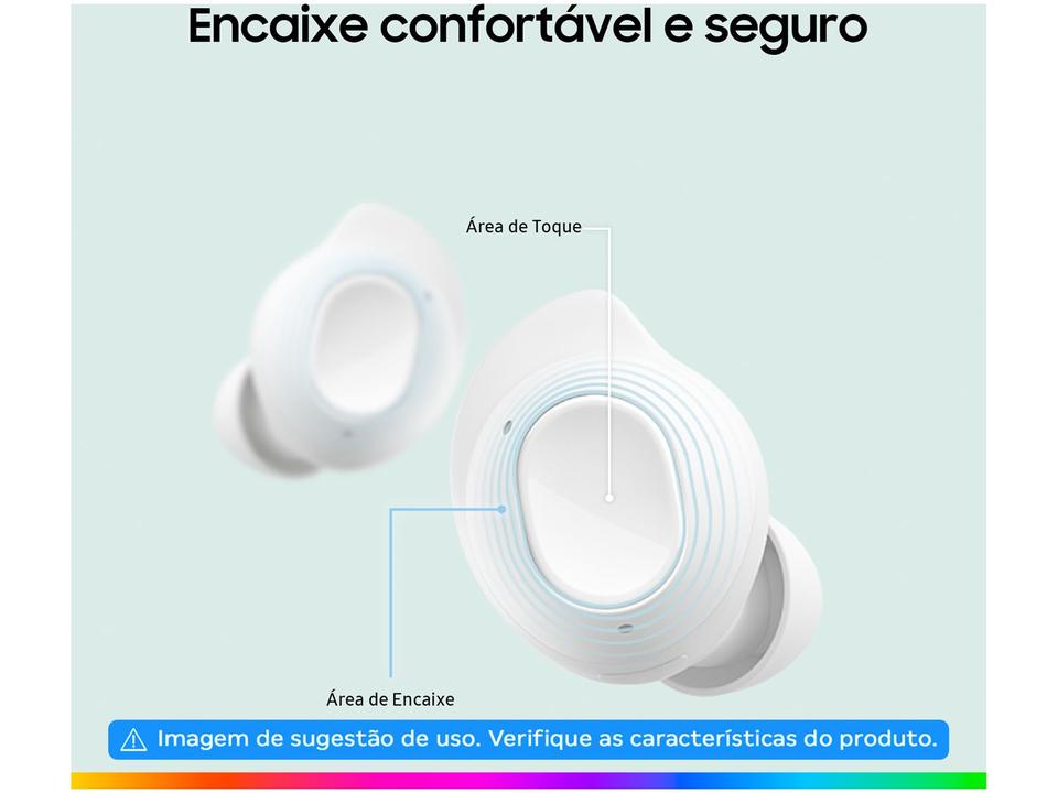 Samsung Galaxy Buds FE Fone de Ouvido - Sem Fio Branco - 12