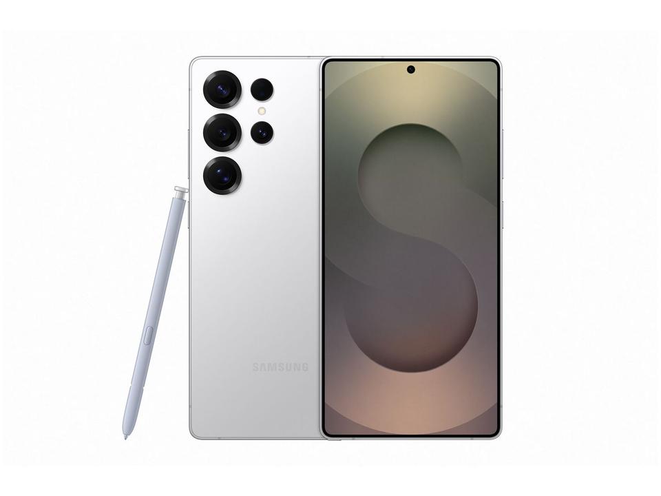 Samsung Galaxy S25 Ultra 5G 256GB Galaxy AI Titânio Prata 6,9" 12GB RAM Câm. Quádrupla 200+50+10+50MP Bateria 5000mAh Dual Chip - 19