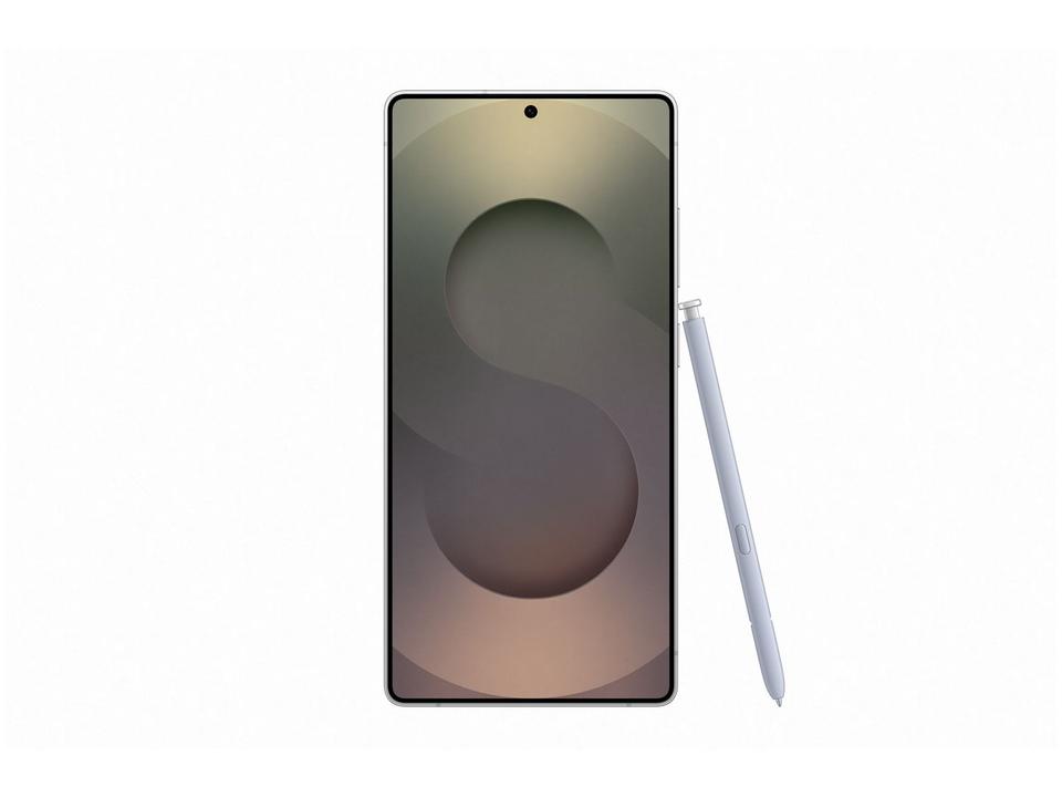 Samsung Galaxy S25 Ultra 5G 256GB Galaxy AI Titânio Prata 6,9" 12GB RAM Câm. Quádrupla 200+50+10+50MP Bateria 5000mAh Dual Chip - 16