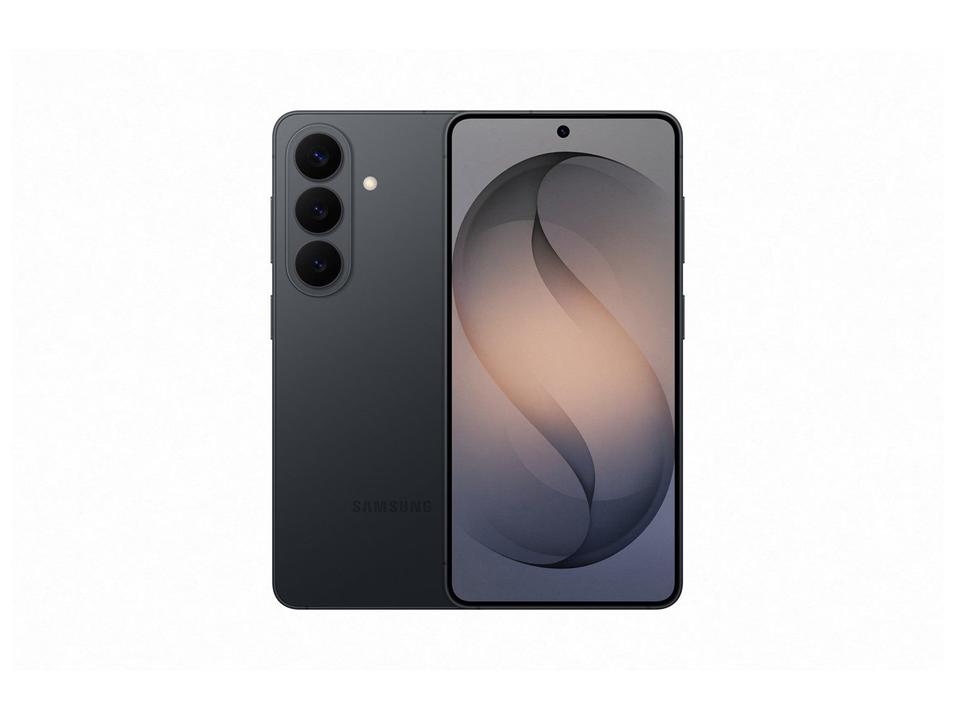 Samsung Galaxy S26 Preto 5G 256GB Galaxy AI 6,3" 12GB RAM Câm. Tripla 50+12+10MP Bateria 4300mAh Dual Chip - 8