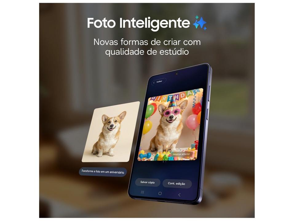 Samsung Galaxy S26 Ultra 5G 256GB Galaxy AI Violeta 6,9" 12GB RAM Câm. Quádrupla 200+50+10+50MP Bateria 5000mAh Dual Chip - 5