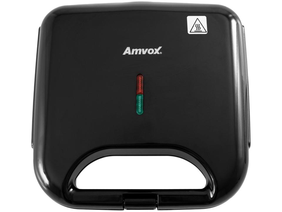 Sanduicheira Amvox AMS 370 Preta 750W - 6