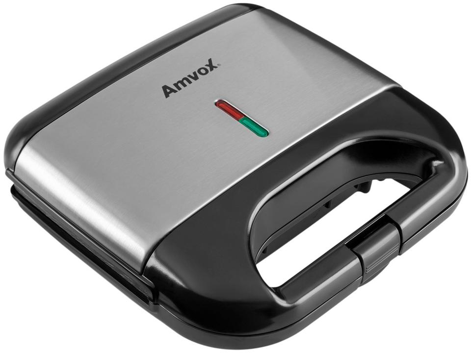 Sanduicheira Amvox AMS 500 Preta 750W - 6