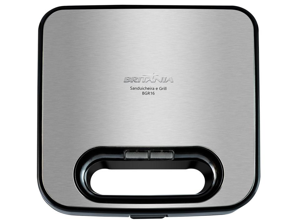 Sanduicheira Britânia BGR16 750W Preta 66701194 - 9