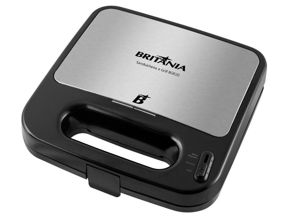 Sanduicheira Britânia BGR20 1500W Preta 66701196 - 8