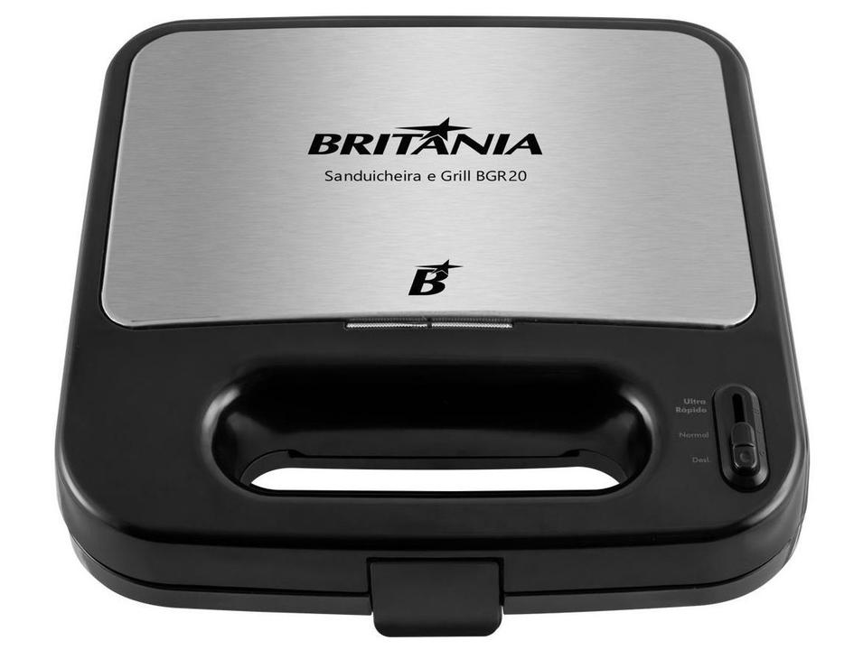 Sanduicheira Britânia BGR20 1500W Preta 66701196 - 6