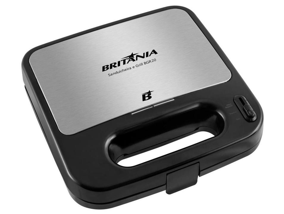 Sanduicheira Britânia BGR20 1500W Preta 66701196 - 7