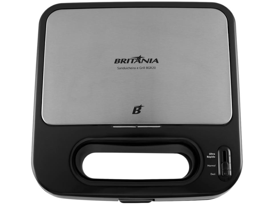 Sanduicheira Britânia BGR20 1500W Preta 66701196 - 5