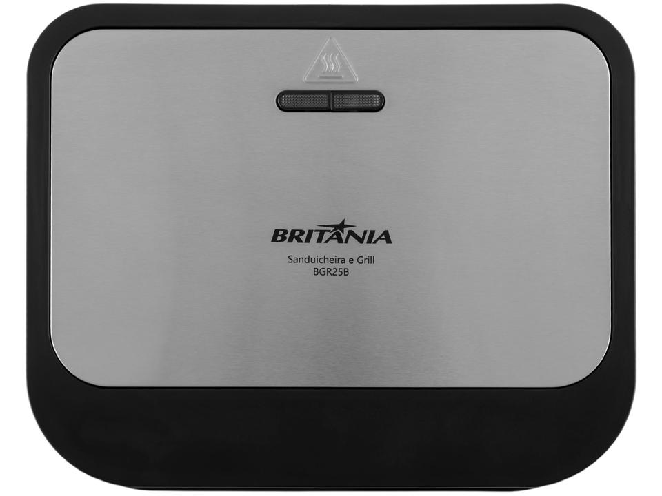 Sanduicheira Britânia BGR25B 750W Preta 66701206 - 8