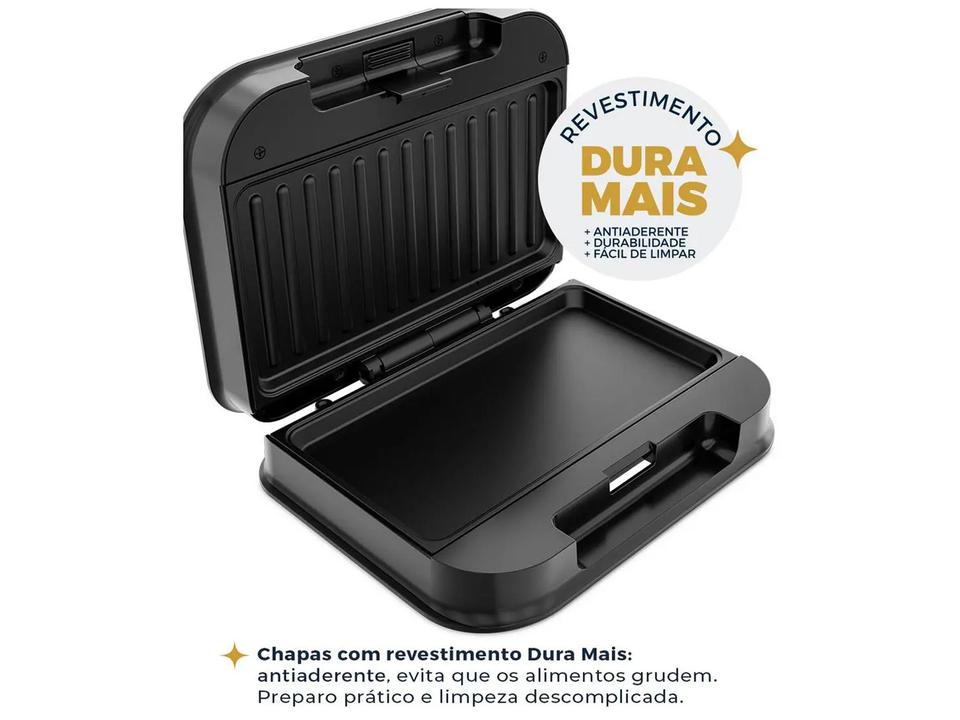 Sanduicheira Britânia BGR25B 750W Preta 66701206 - 4