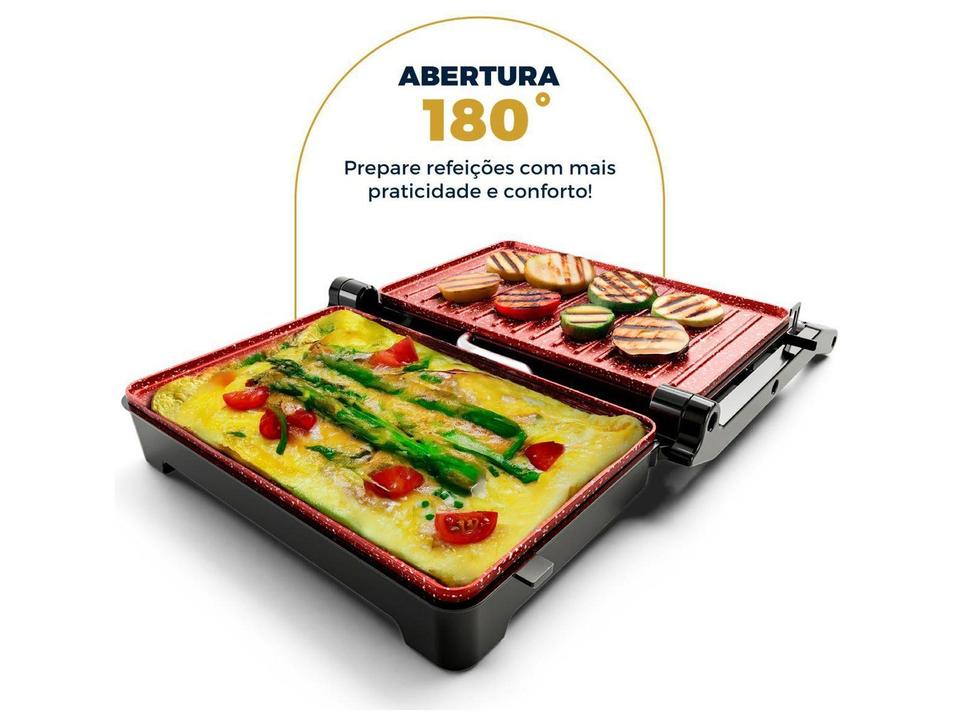 Sanduicheira Grill Britânia BGR28A 1200W Preto - 3