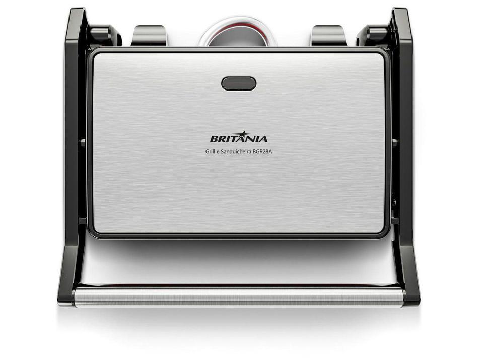 Sanduicheira Grill Britânia BGR28A 1200W Preto - 5