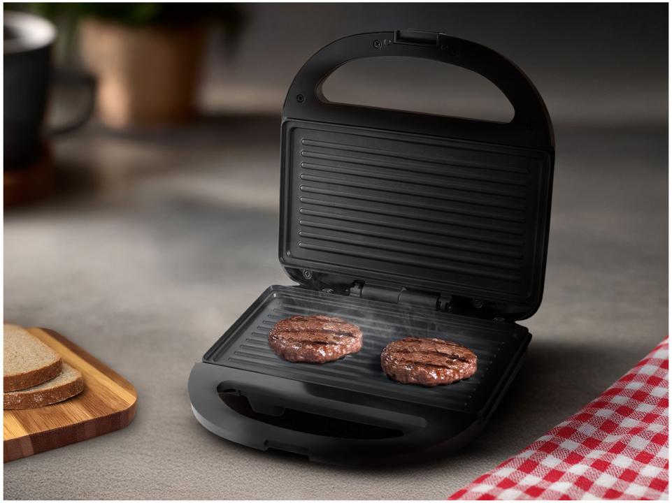 Sanduicheira Grill Cadence SanduGrill SAN230 750W Preta - 2