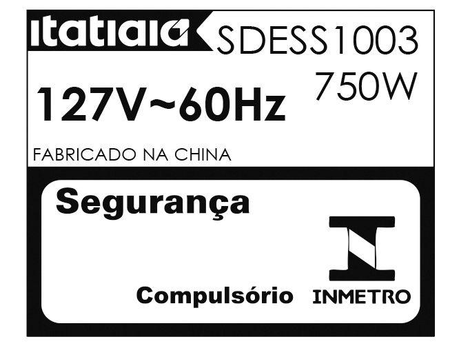 Sanduicheira Grill Itatiaia Essencial 750W Preto SDESS1003 - 4
