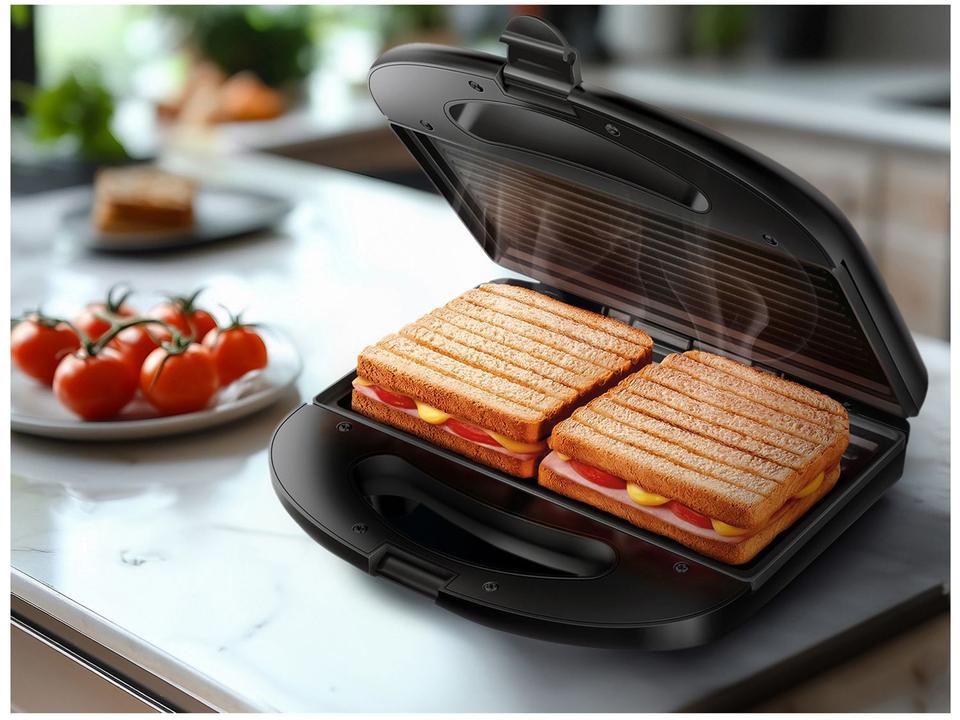 Sanduicheira Grill Mondial Master S-20 Preta - 2