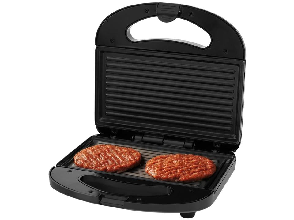 Sanduicheira/Grill Mondial Pratic SN-01 Preto 750W - 8