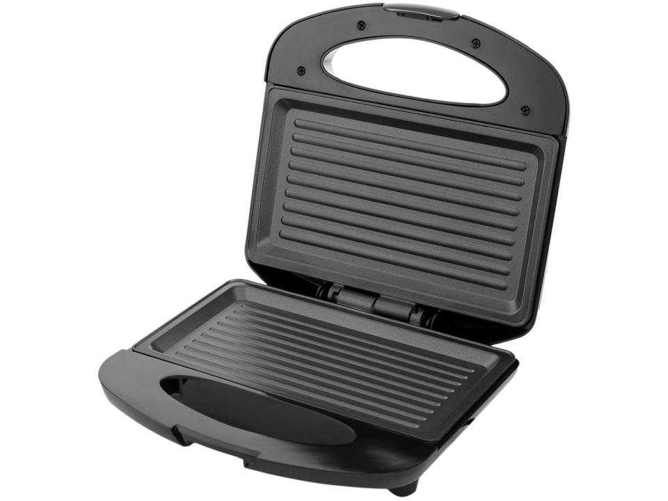 Sanduicheira Grill Mondial Premium S-07 Preta e Inox - 8