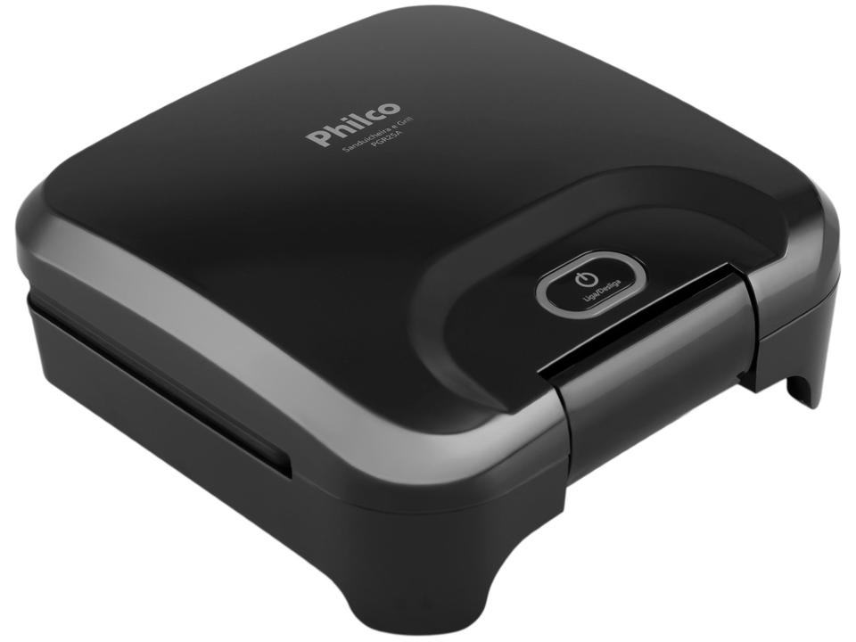 Sanduicheira Grill Philco Preta Antiaderente PGR25A 750W - 11