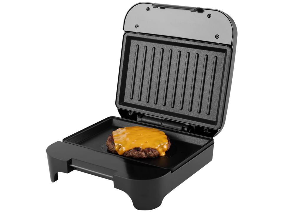 Sanduicheira Grill Philco Preta Antiaderente PGR25A 750W - 8