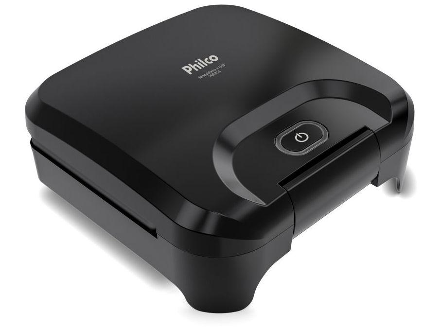 Sanduicheira Grill Philco Preta Antiaderente PGR25A 750W - 6