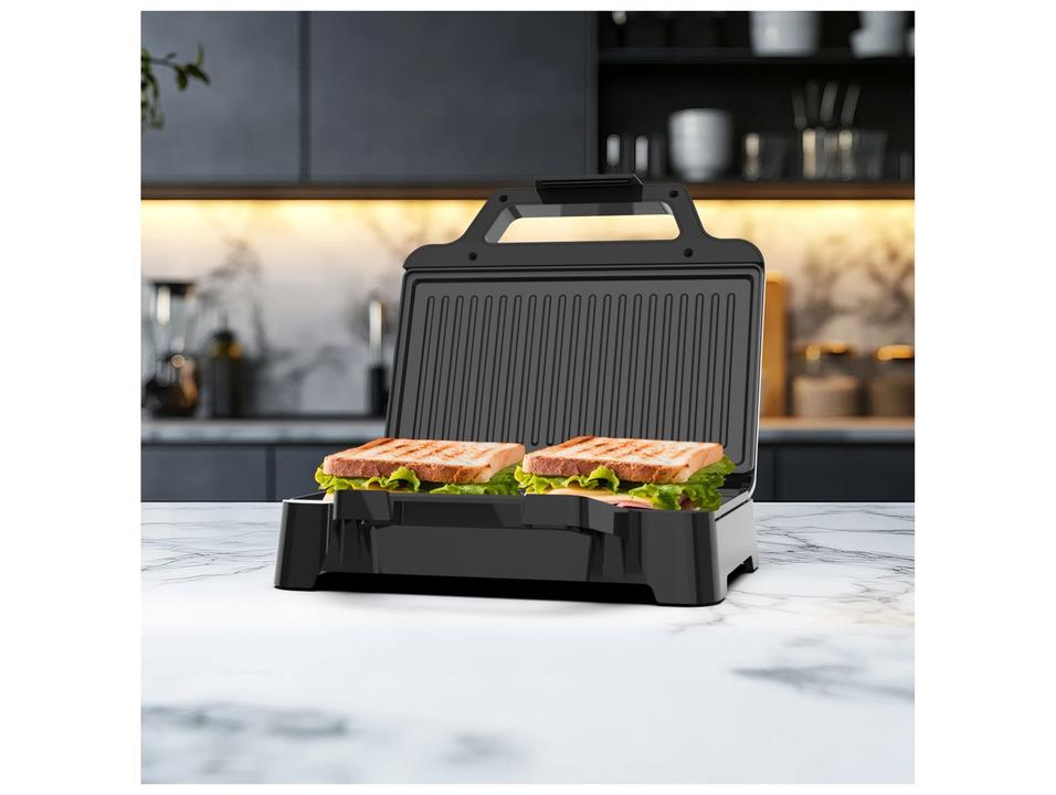 Sanduicheira Oster OSAN500 1000W Preta OSAN500-127 - 1