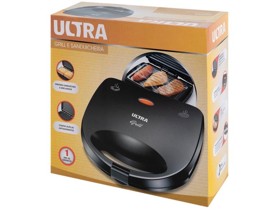 Sanduicheira Ultra S-13 750W Preto 750W - 8