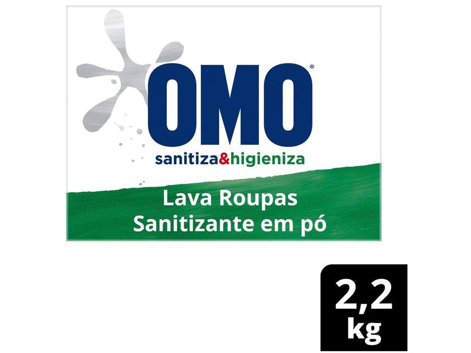 Sanitizante em Pó Omo Lavagem Perfeita Sanitiza e Higieniza 2,2kg - 1